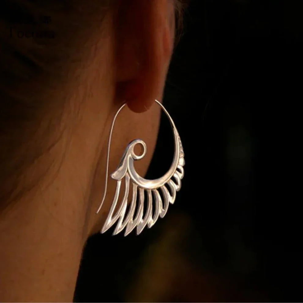 Vintage Wing Earrings