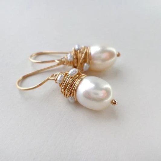 Vintage Pearl Earrings